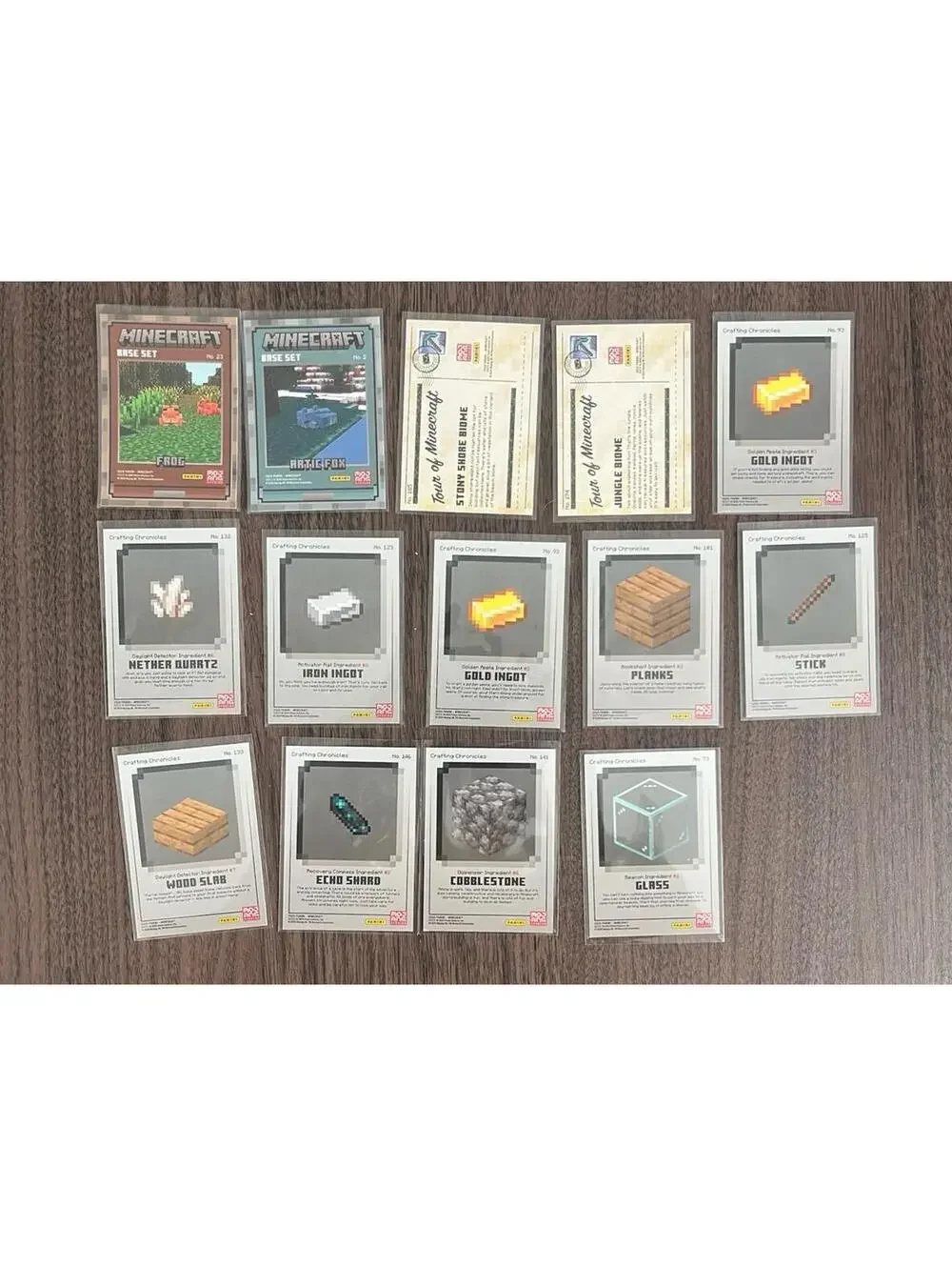 MISC Minecraft Holo / Refractor / Prizm card lot of 14